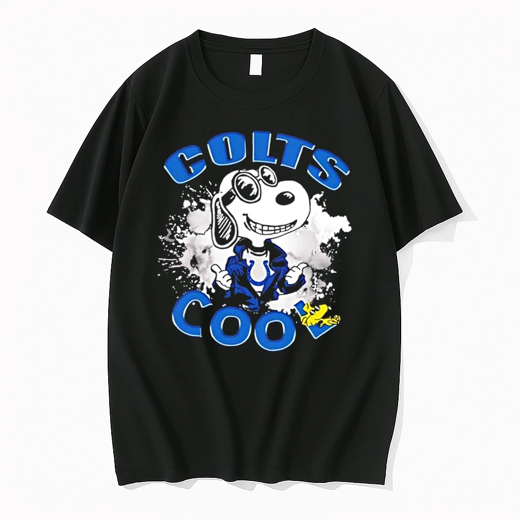 Peanuts Snoopy And Woodstock Indianapolis Colts Cool Shirts