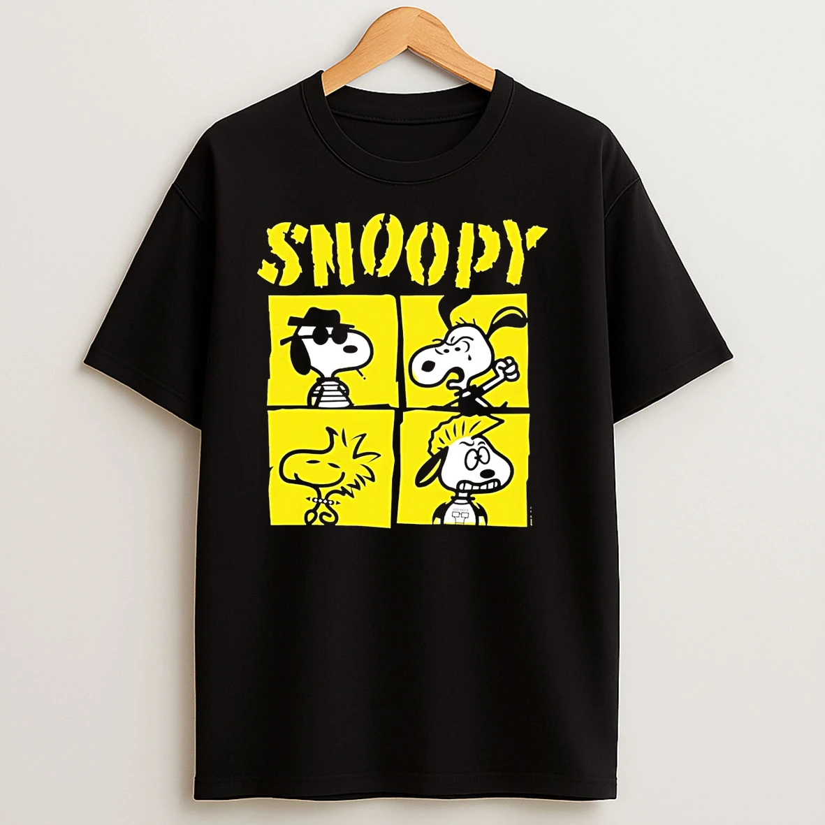 Peanuts Snoopy Squares T Shirts