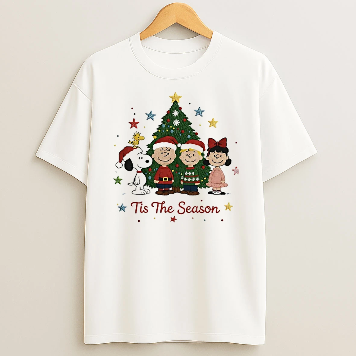 Peanuts Tis The Season 2025 Christmas Tree Shirts