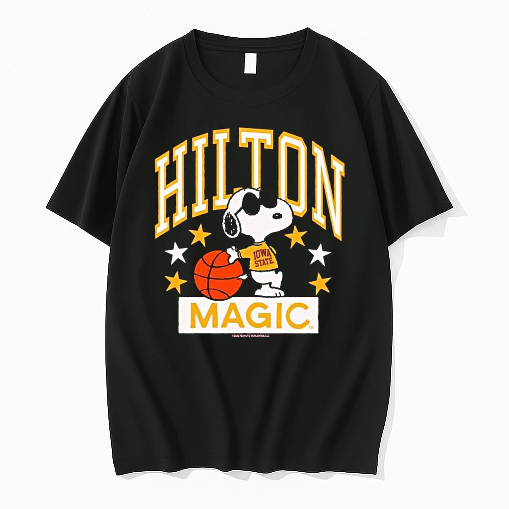Peanuts X Iowa State Hilton Magic Basketball Shirts