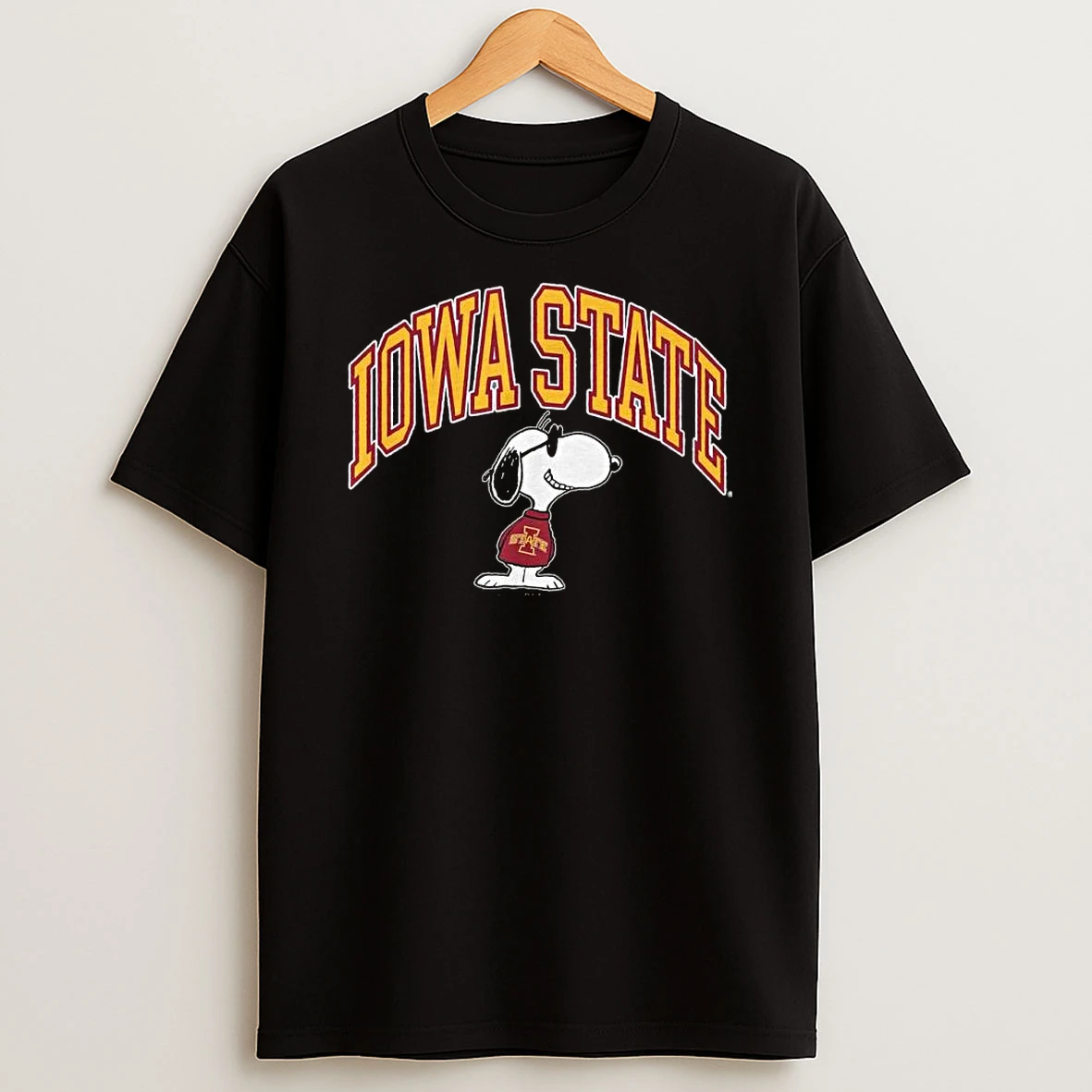 Peanuts X Iowa State Joe College Shirts