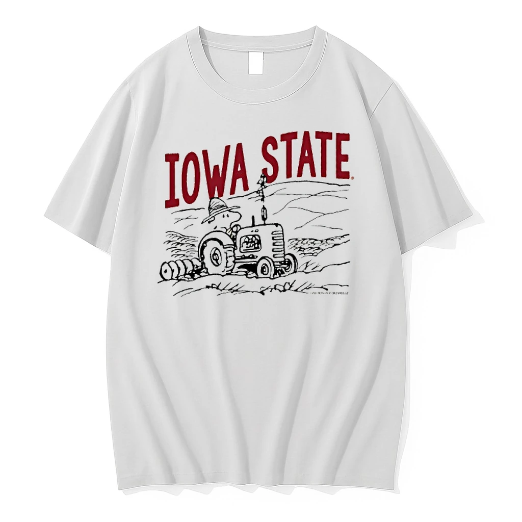 Peanuts X Iowa State Woodstock Farmer Shirts