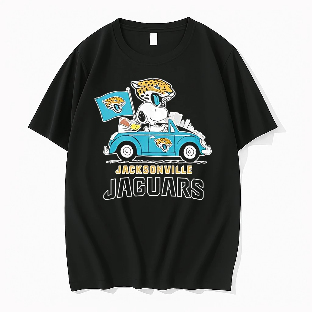 Peanuts X Jacksonville Jaguars Welcome To The Pound Driving Car Shirts