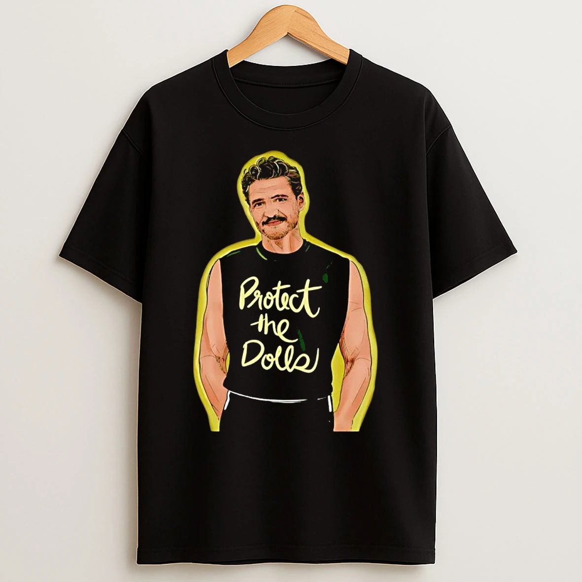 Pedro Pascal Protect The Dolls Graphic T Shirts