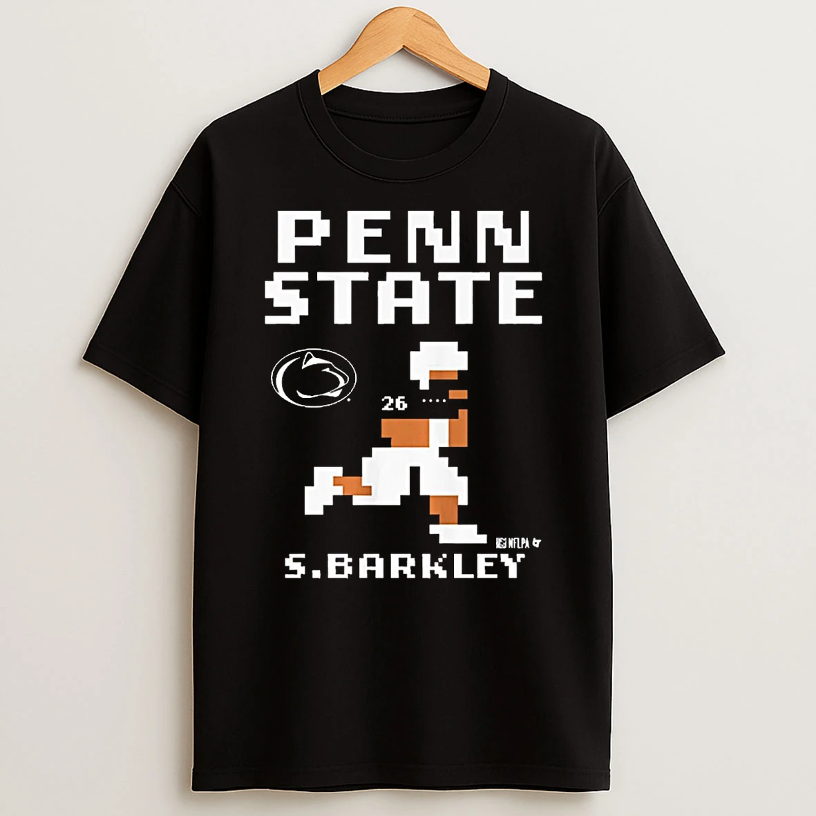 Penn State Nittany Lions Football Ncaa Saquon Barkley Retro Baller Shirts