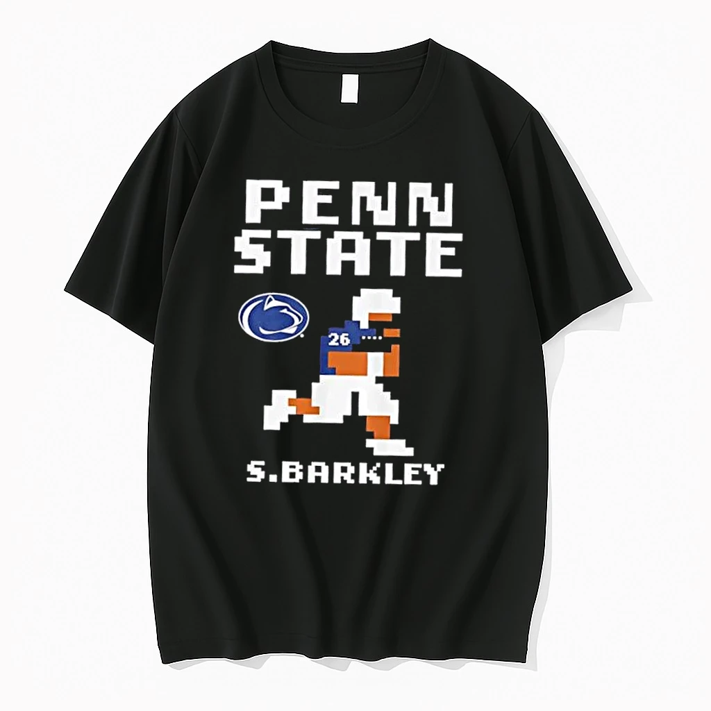 Penn State Nittany Lions Saquon Barkley Retro Baller Shirts