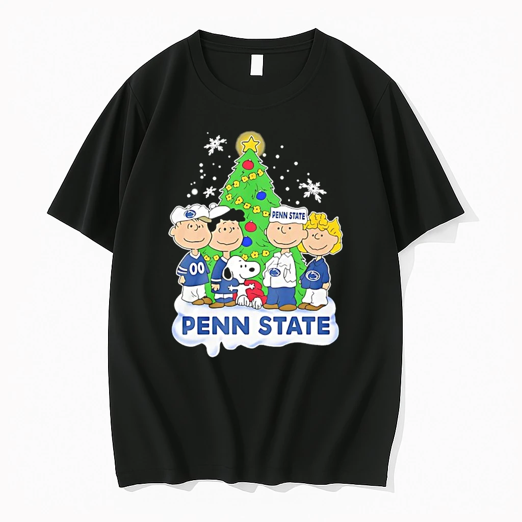 Penn State Nittany Lions Snoopy And The Peanuts Christmas 2025 Shirts