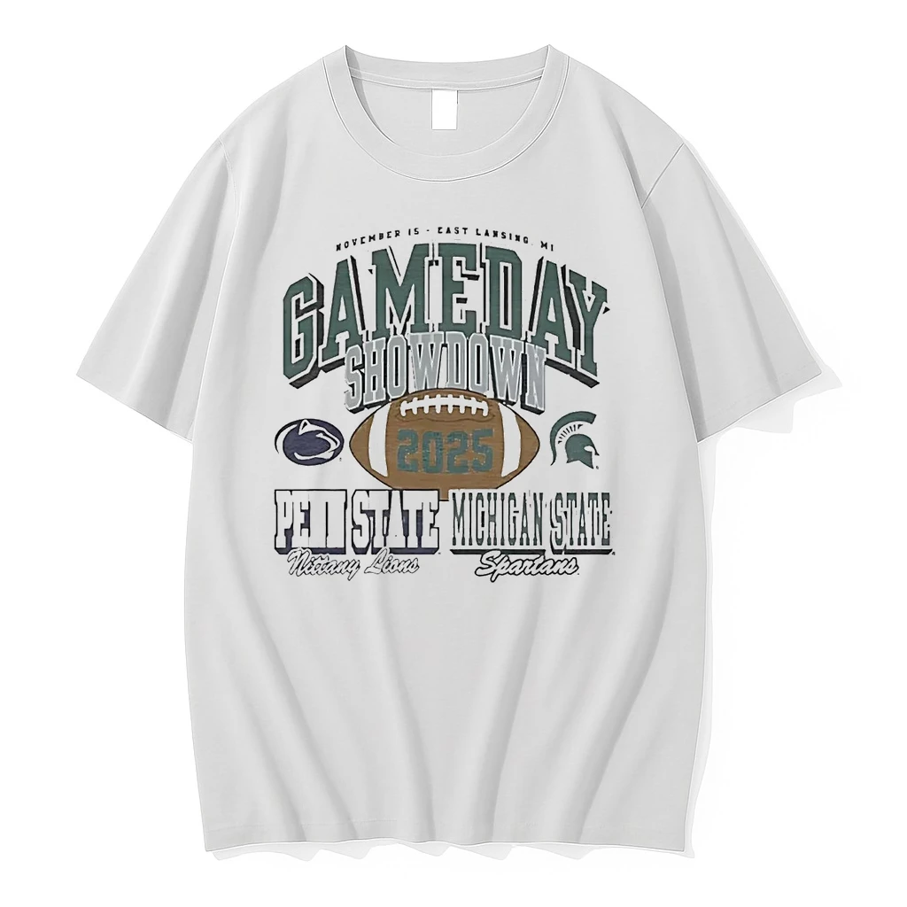 Penn State Nittany Lions Vs Michigan State Spartans Gameday Showdown 2025 Shirts