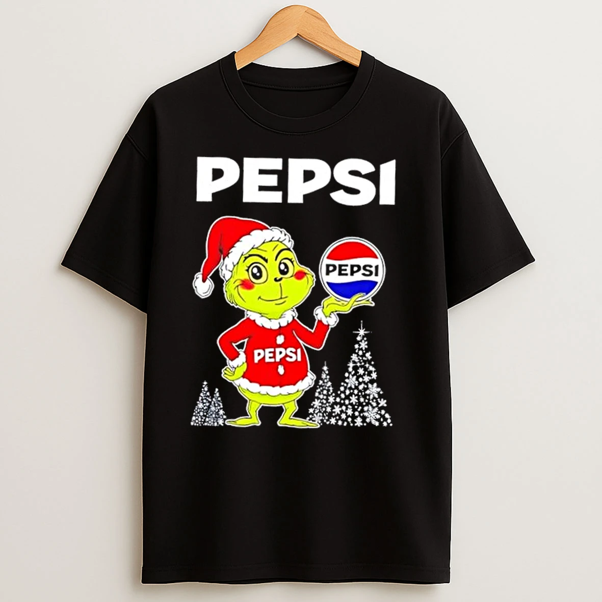 Pepsi And Grinchmas Christmas Tree T Shirts