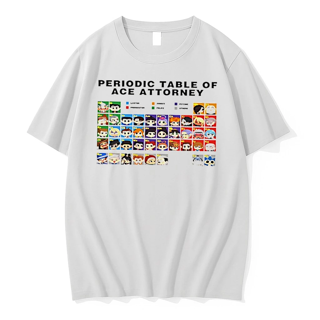 Periodic Table Of Ace Attorney Shirts