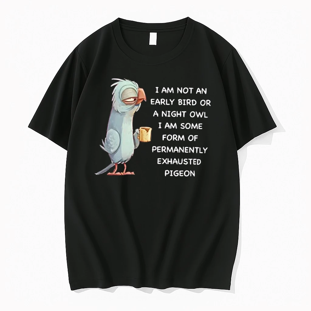 Permanently Exhausted Pigeon Shirts