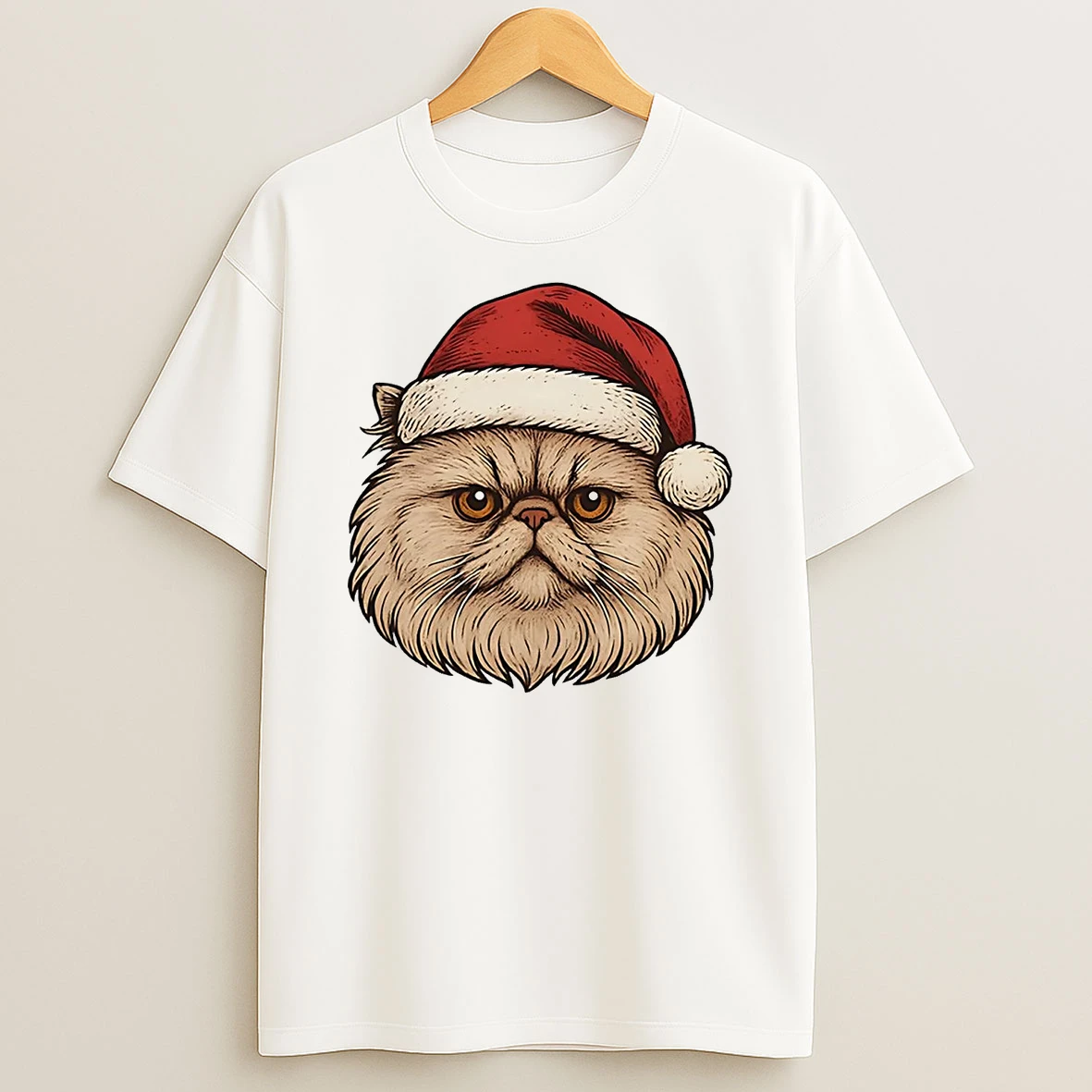 Persian Cat Face Christmas Shirts