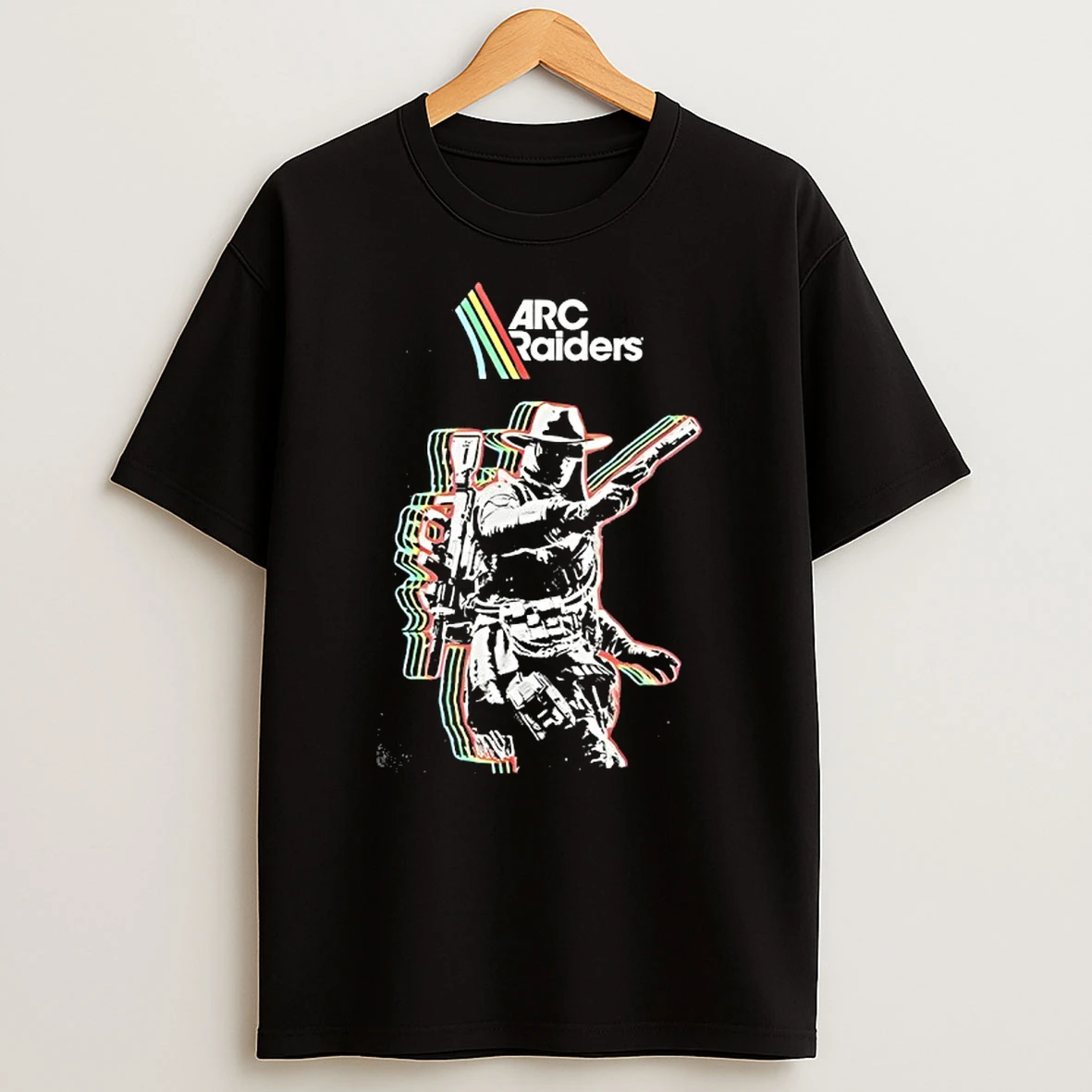 Person Shooter Style Third Retro Shirts