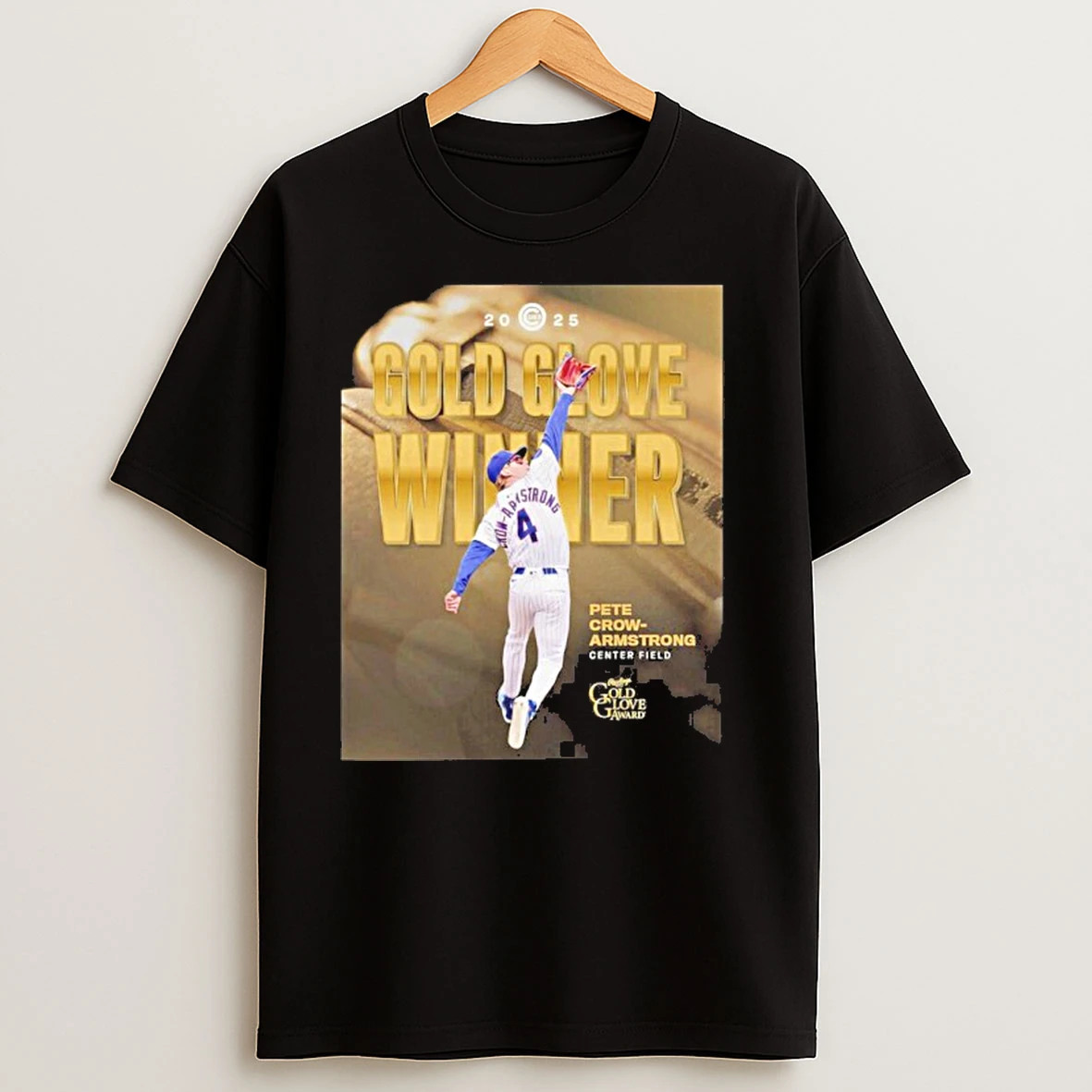 Pete Gold Armstrong Gold Glove Winners T Shirts