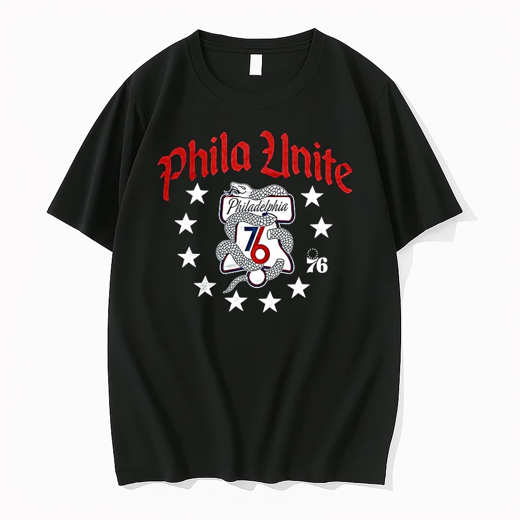 Philadelphia 76ers City Basketball Phila Unite Logo Shirts
