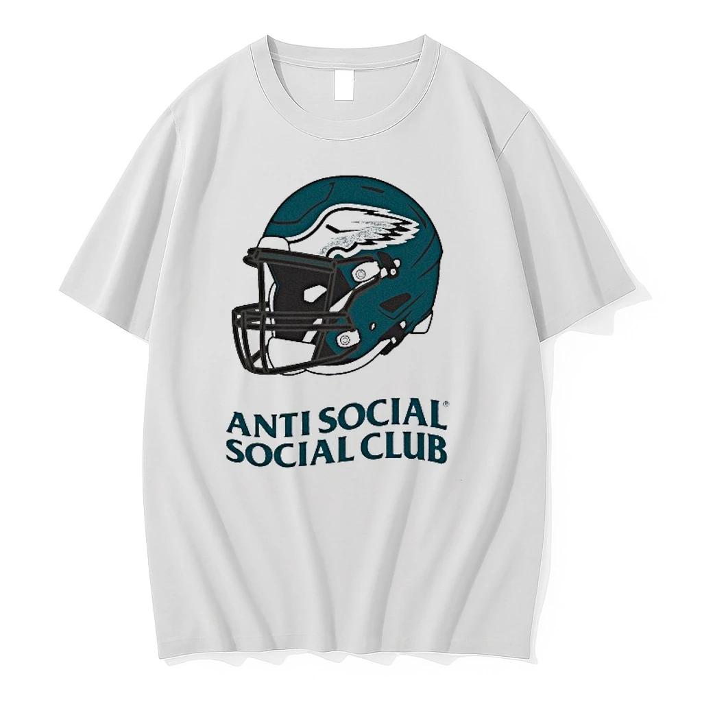 Philadelphia Eagles Anti Social Social Club Helmet Shirts