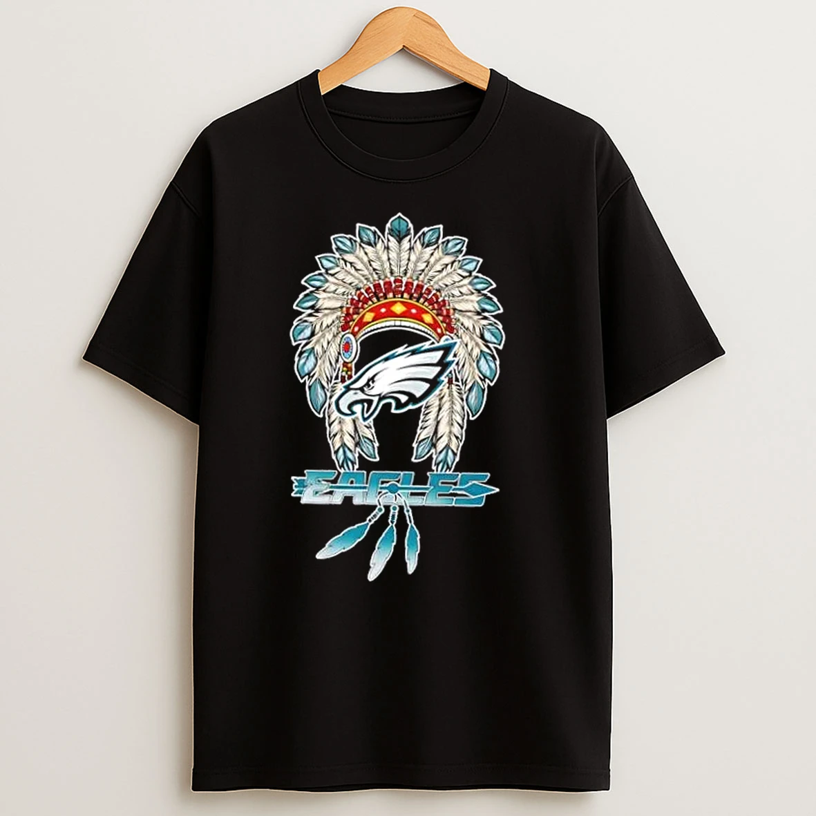 Philadelphia Eagles Football X Native American T Shirts