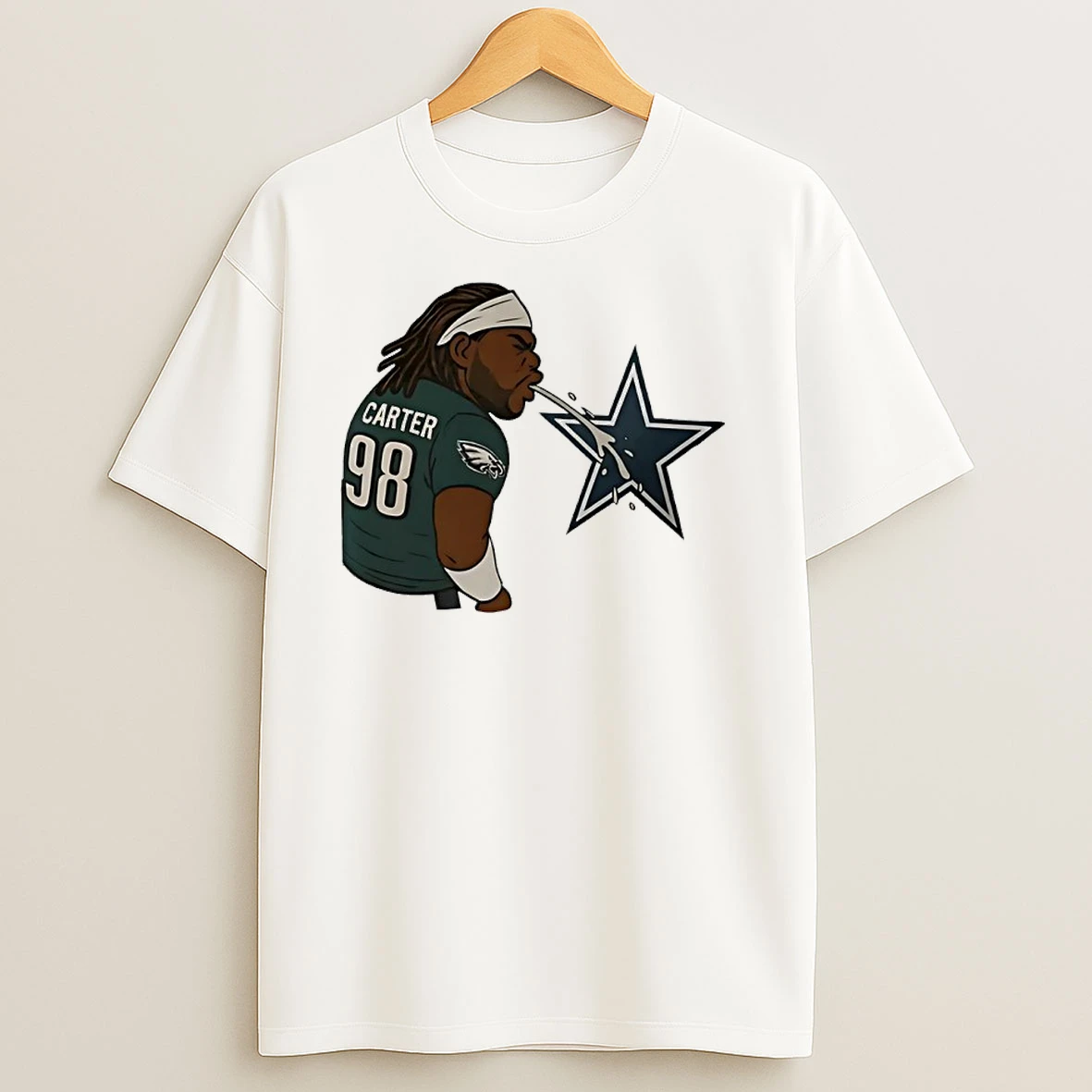 Philadelphia Eagles Jalen Carter Vs Dallas Cowboys T Shirts