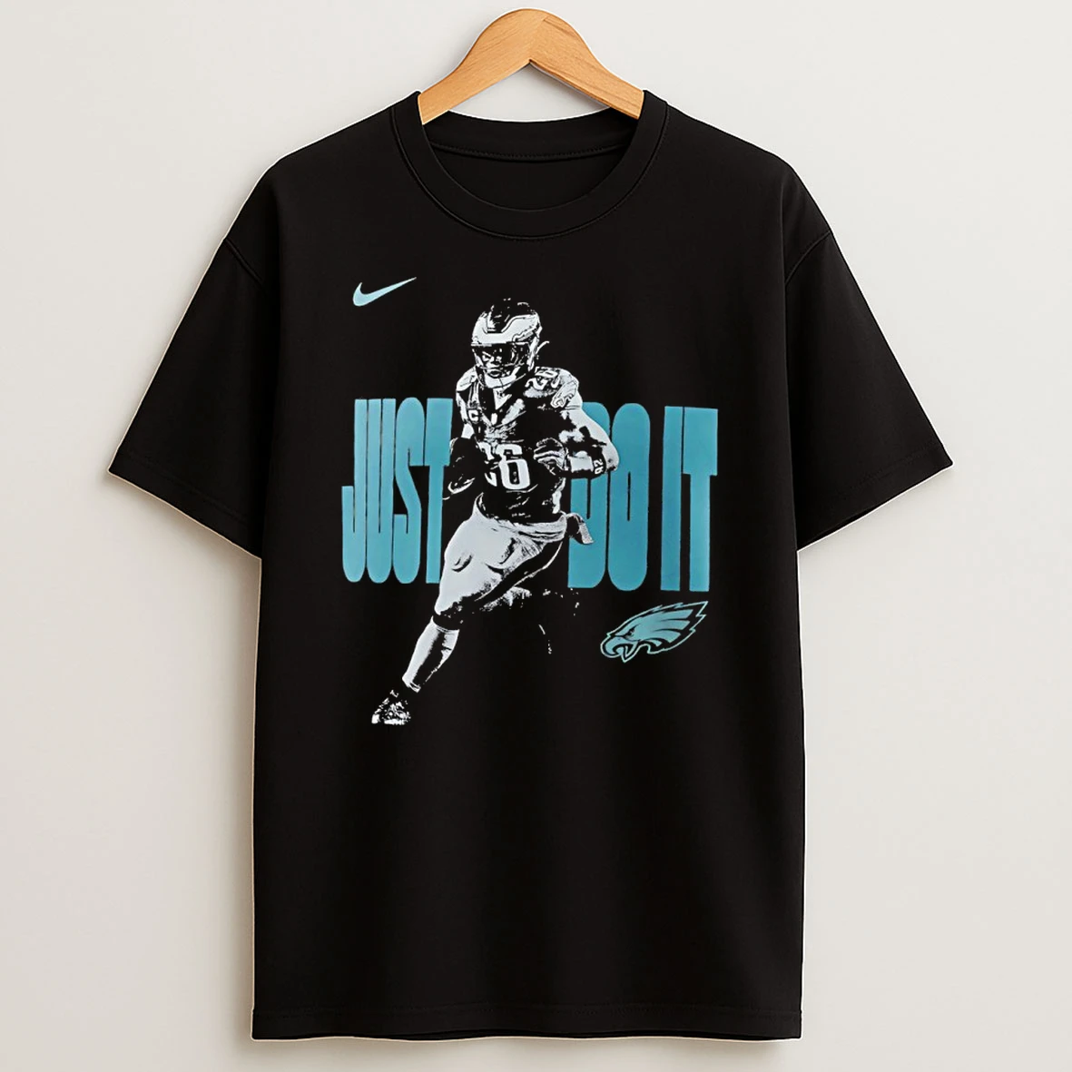 Philadelphia Eagles Saquon Barkley Nike Just Do It Shirts