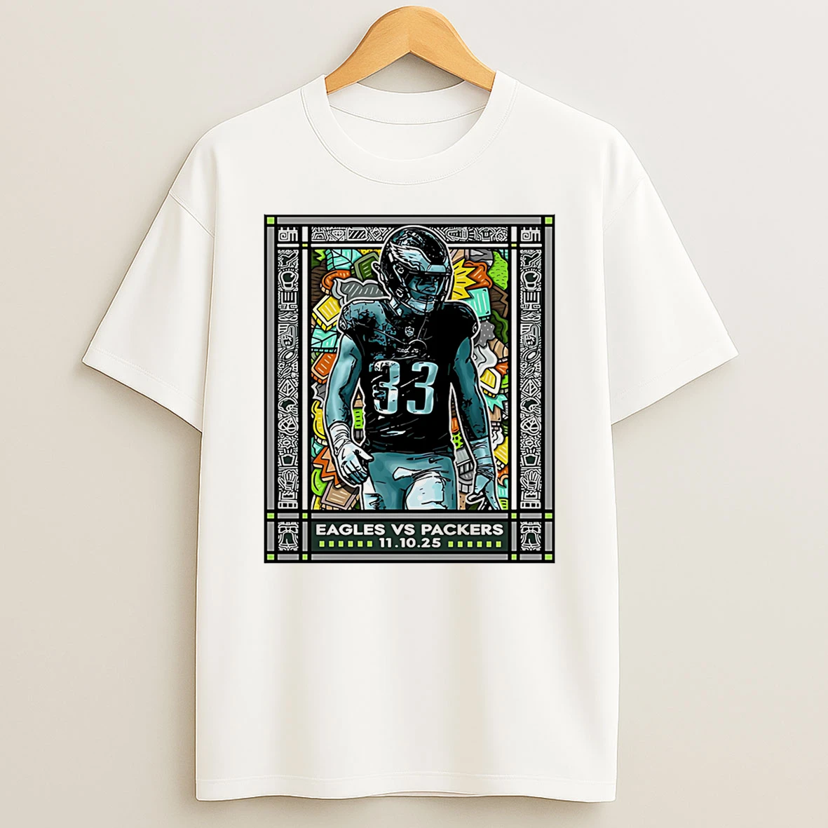 Philadelphia Eagles Vs Green Bay Packers Gameday Nfl On November 10 2025 Shirts