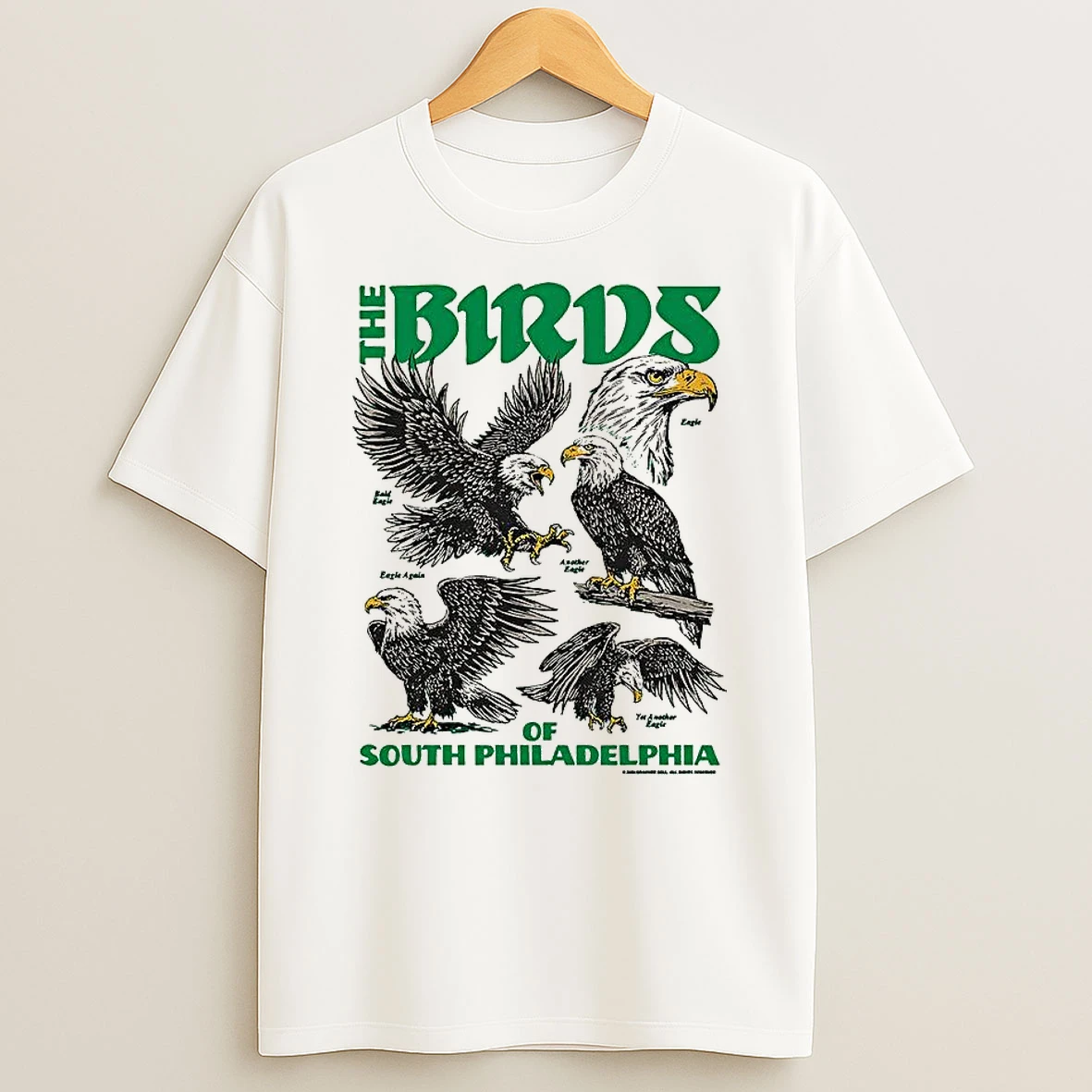 Philadelphia Eagles Football The Birds Of South Philadelphia Shirts
