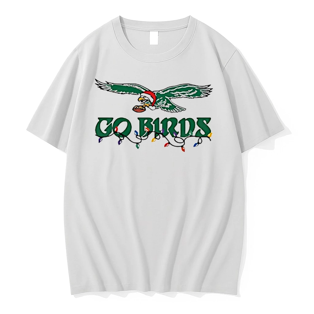 Philadelphia Eagles Go Birds Christmas Lights Shirts