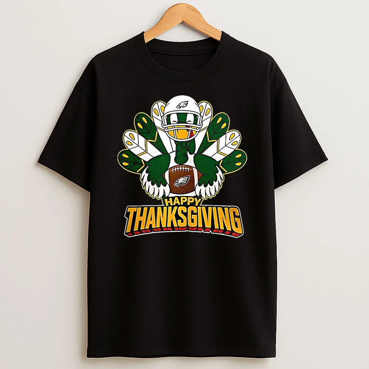 Philadelphia Eagles Happy Thanksgiving Turkey Funny Shirts