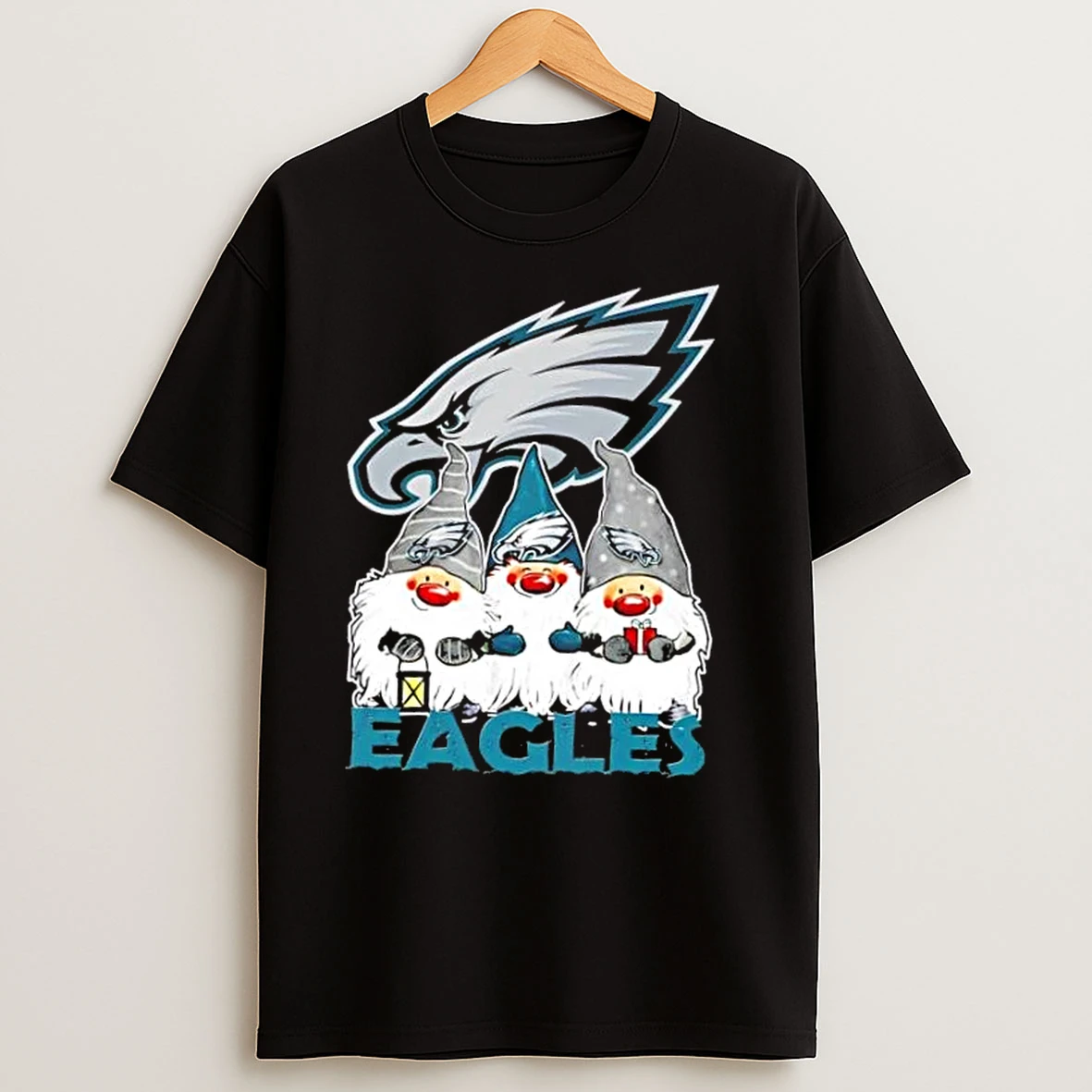 Philadelphia Eagles X Gnomes Xmas Christmas T Shirts