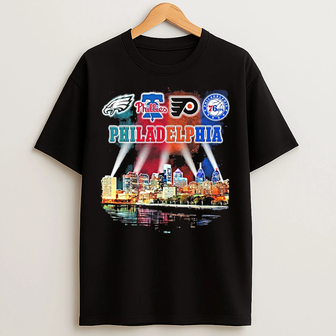 Philadelphia Team Sport City T Shirts