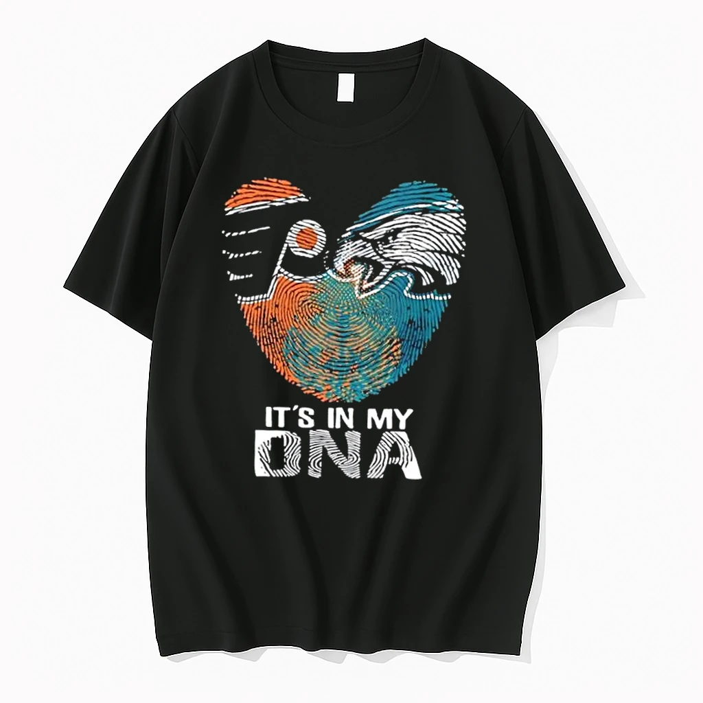 Philadelphia Sports Flyers X Eagles Its In My Dna Fingerprint Heart Shirts