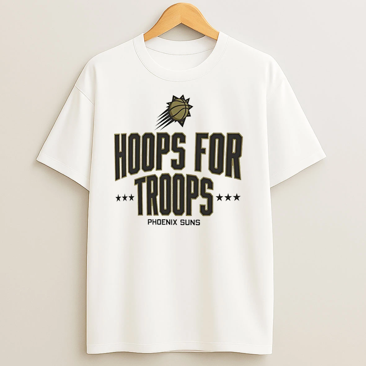 Phoenix Suns Hoops For Troops T Shirts
