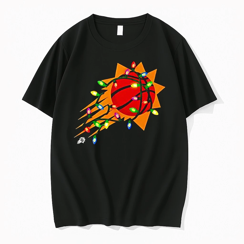 Phoenix Suns Logo Lights Merry Christmas Shirts