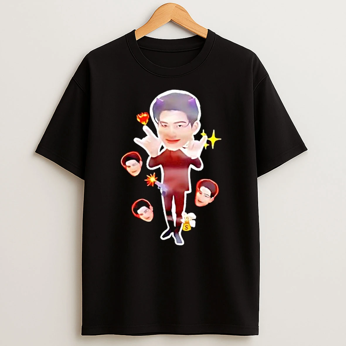 Phuwin Tangsakyuen Cartoon Meme Shirts