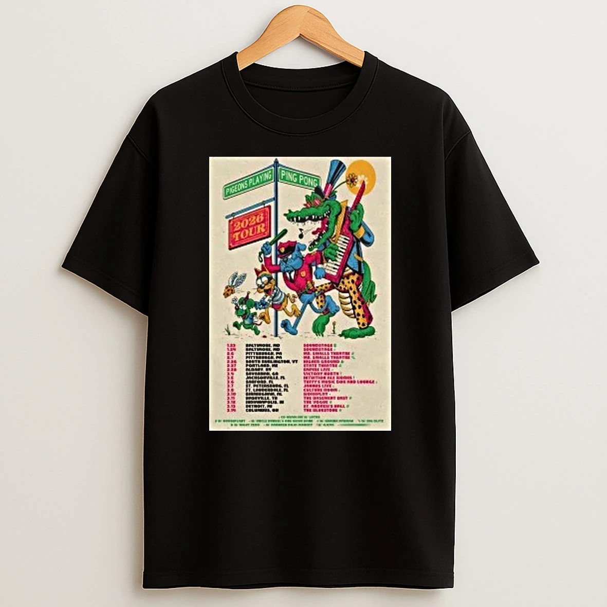Pigeons Playing Ping Pong 2026 Shows Shirts