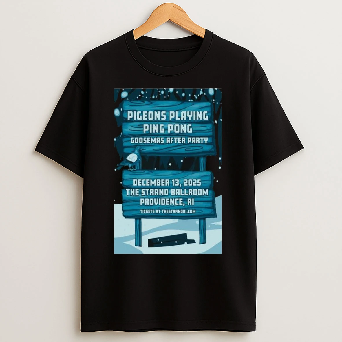 Pigeons Playing Ping Pong Providence Ri December 13 2025 Concert Long Sleve T Shirts