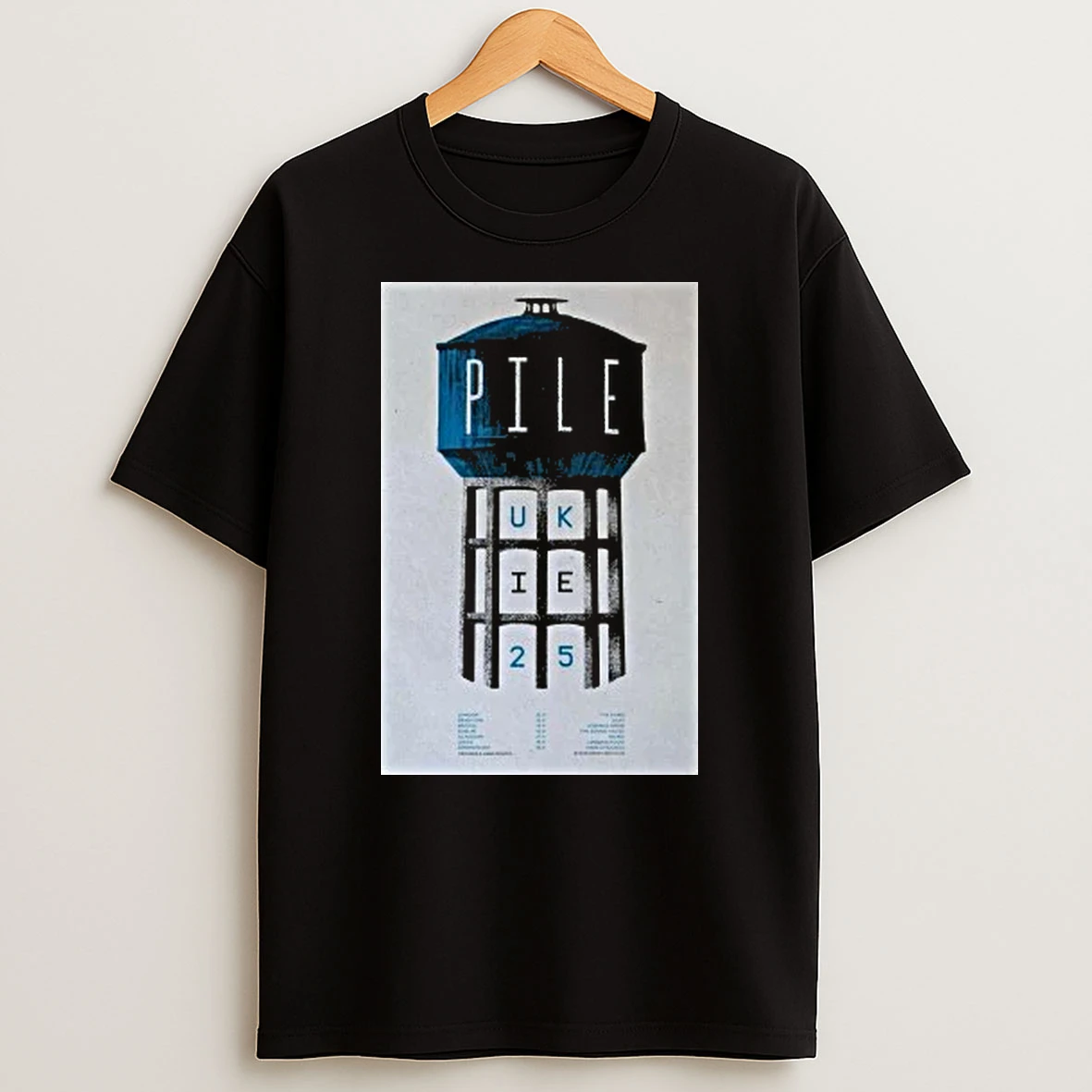 Pile Uk Ireland Tour 2025 Shirts