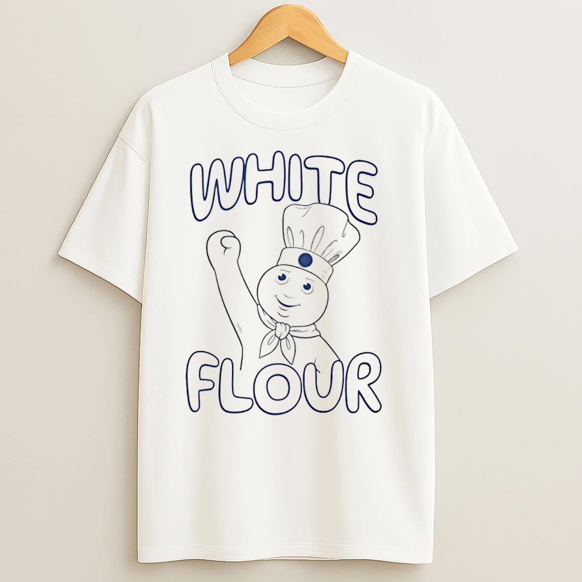 Pillsbury Doughboy White Flour T Shirts