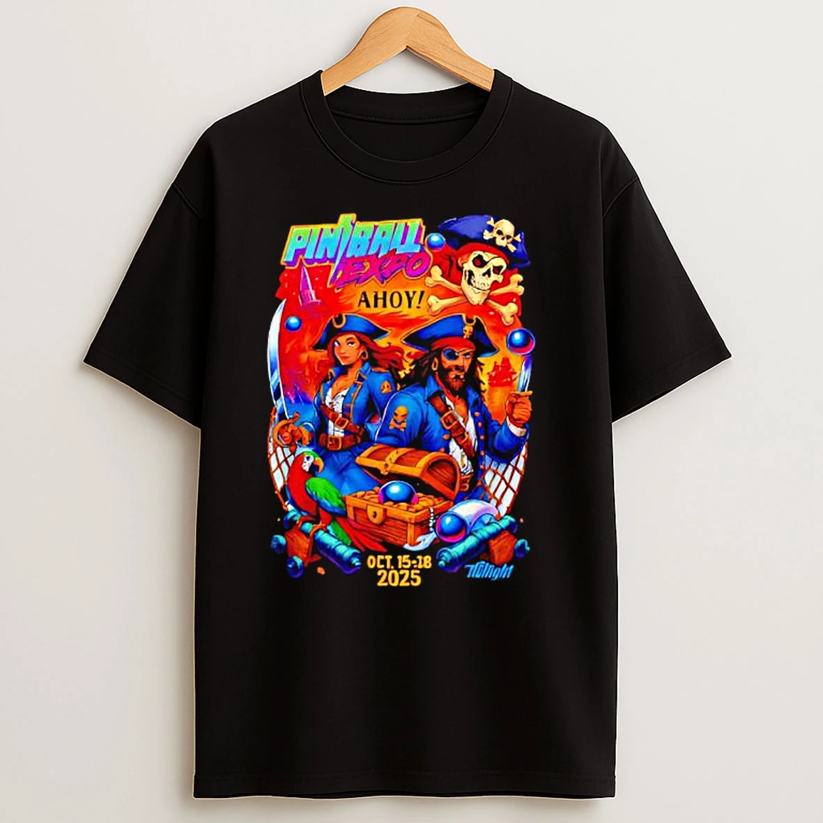 Pinball Expo Oct 15 18 2025 Chicago Il T Shirts