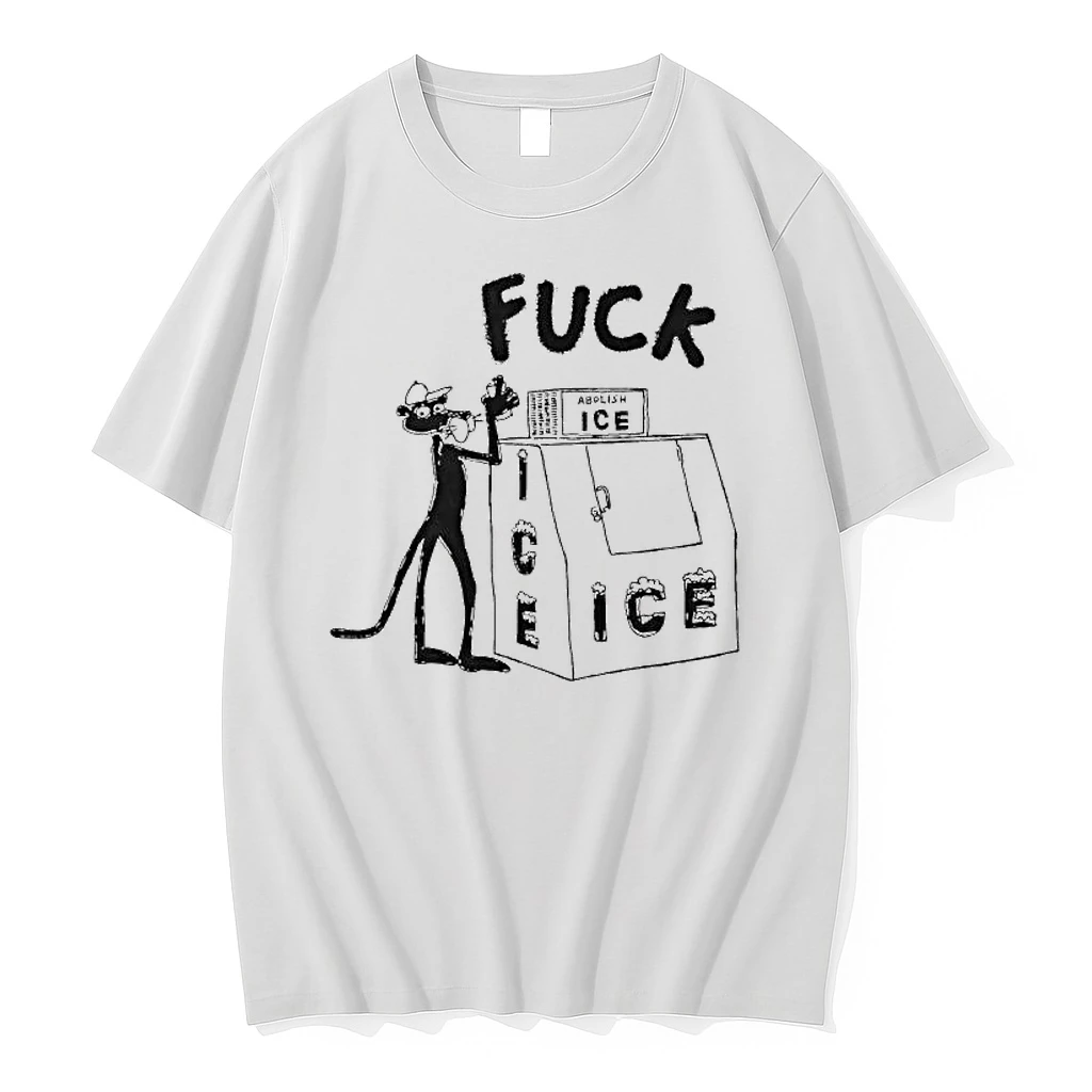 Pink Panther Fuck Ice Abolish Ice Shirts