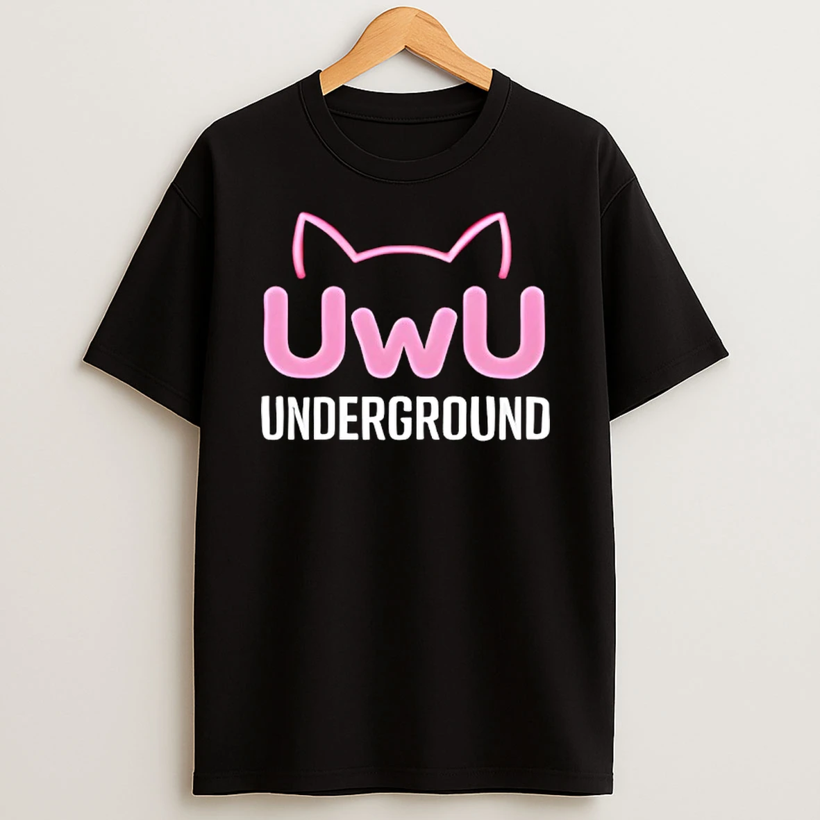Pink Cat Uwu Mew Mew Underground Shirts