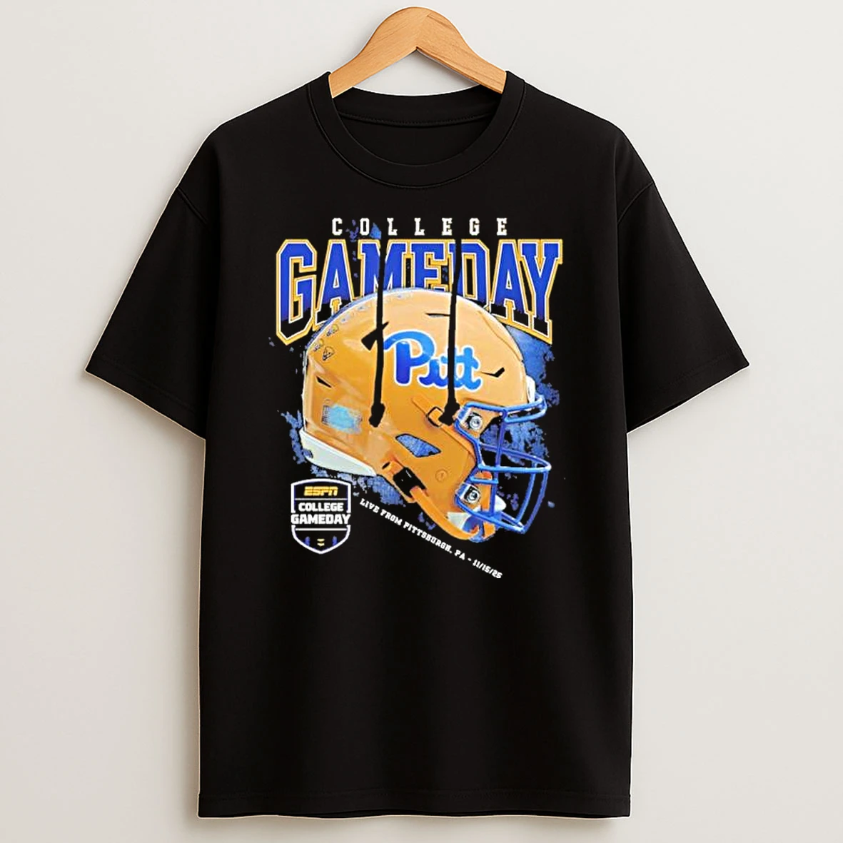 Pitt Panthers 2025 College Gameday Helmet Shirts
