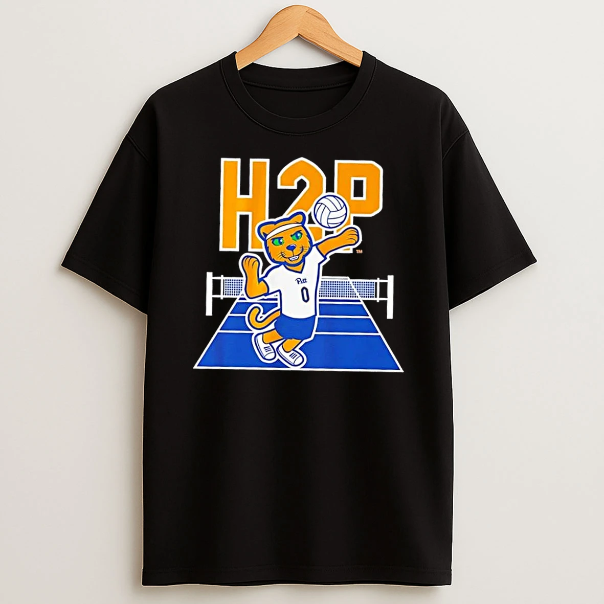 Pitt Panthers Volleyball Roc Logo Shirts