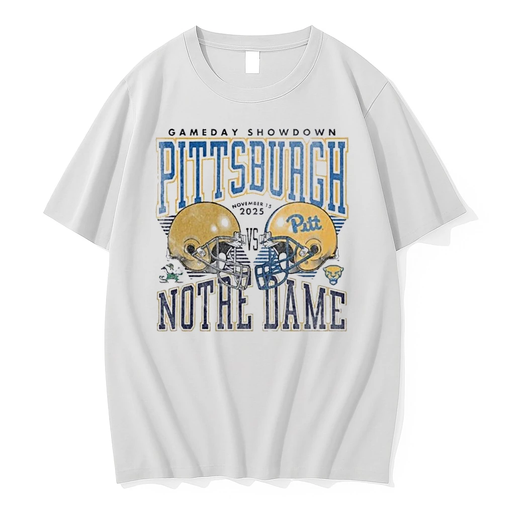 Pitt Panthers Vs Notre Dame Football Gameday Showdown 2025 November 15th Shirts