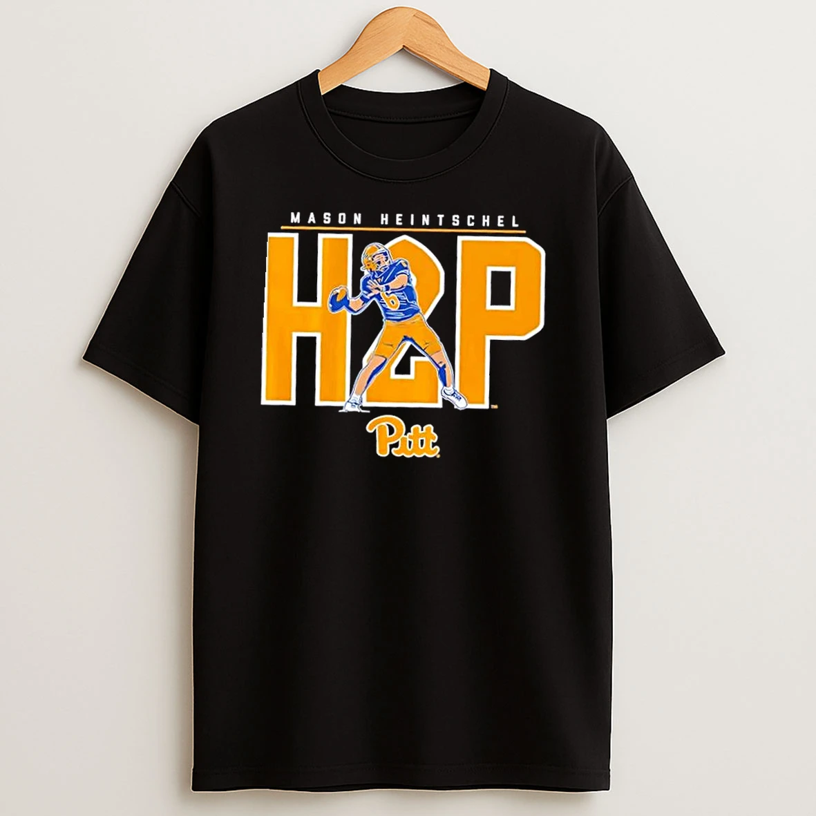 Pitt Pittsburgh Panthers Football Mason Heintschel H2p Shirts