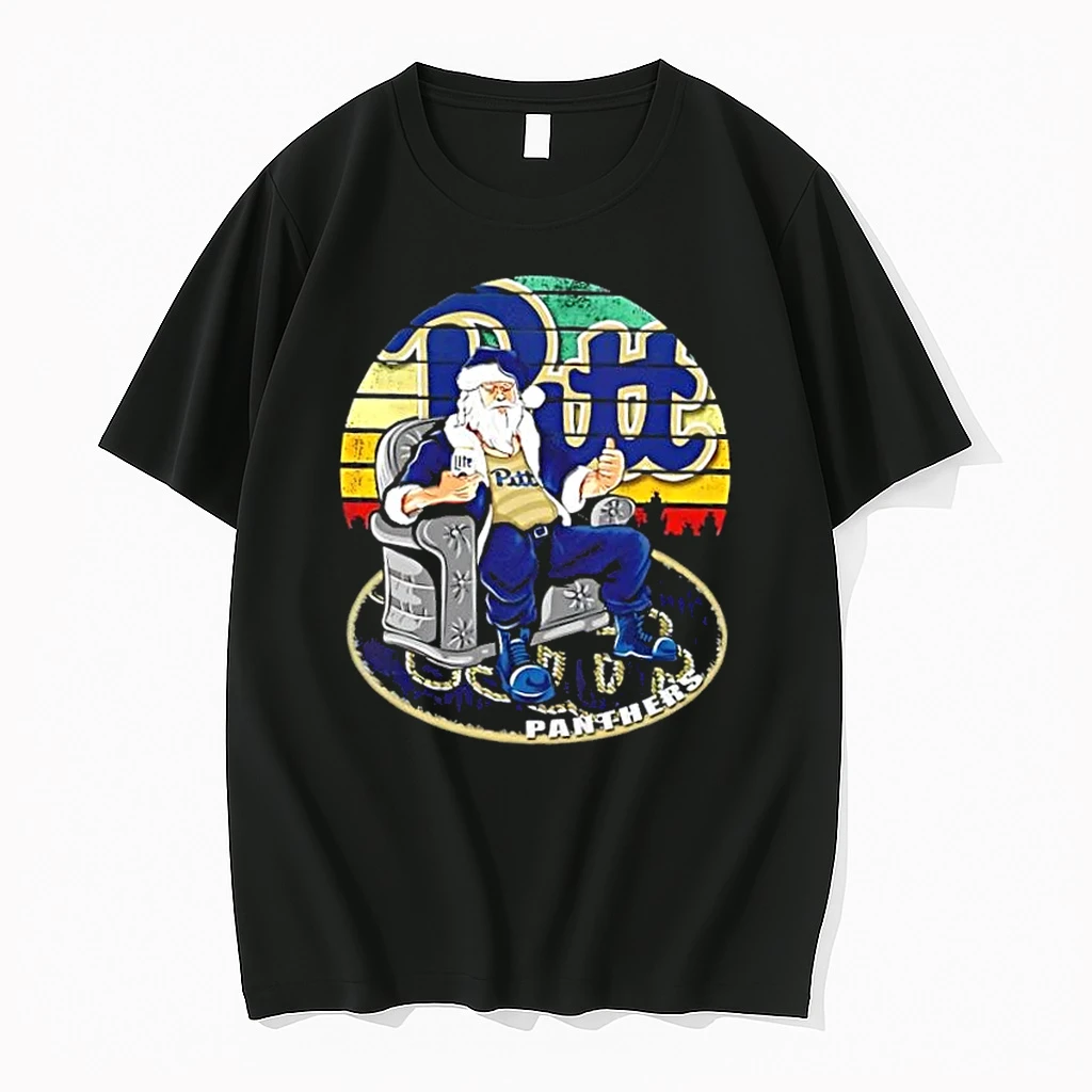 Pittsburgh Panthers X Santa Claus Christmas Vintage Shirts