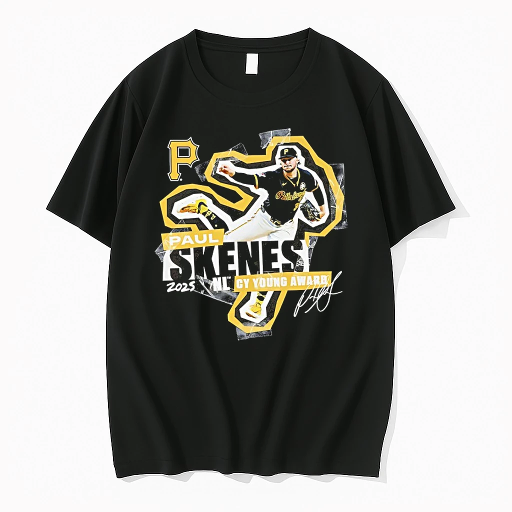 Pittsburgh Pirates Paul Skenes 2025 National League Cy Young Award Winner Shirts