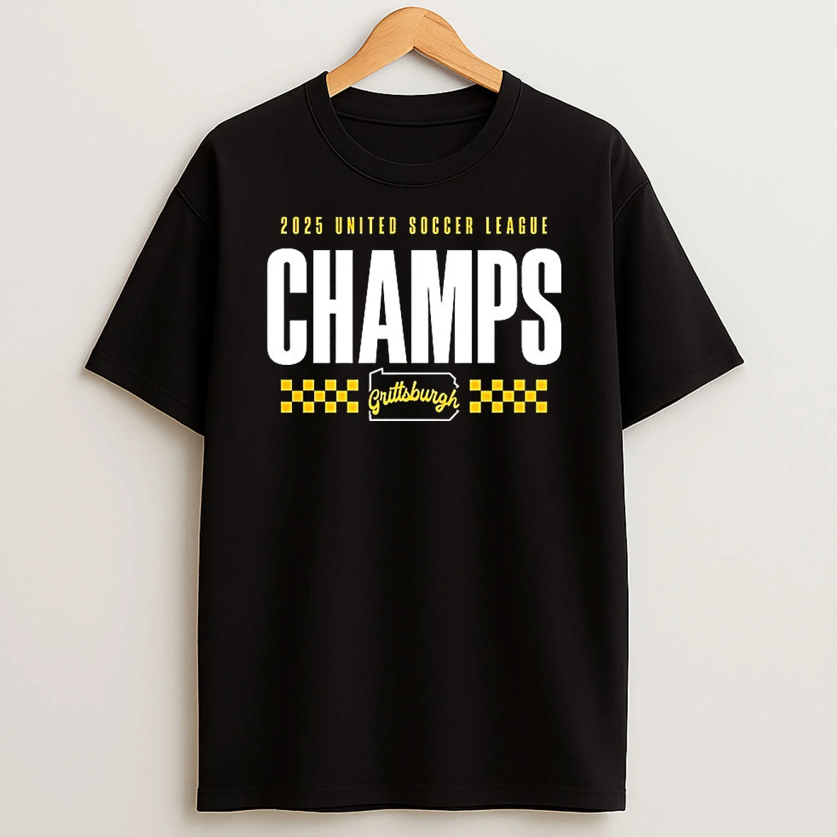 Pittsburgh Riverhounds 2025 United Soccer League Champs Shirts