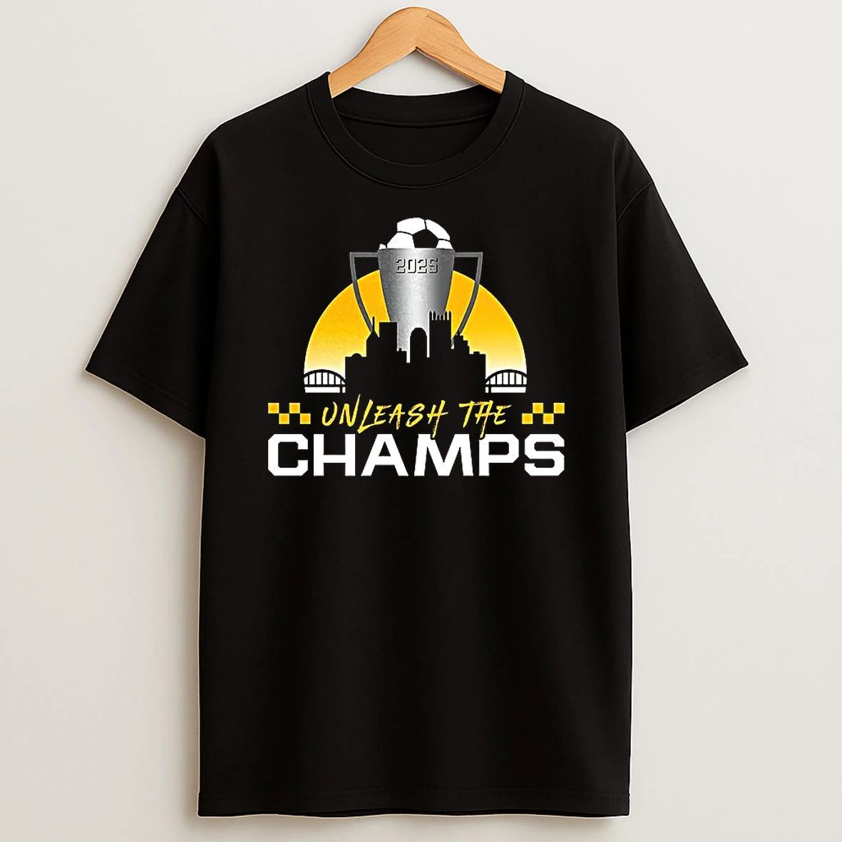 Pittsburgh Riverhounds 2025 Unleash The Champs Shirts