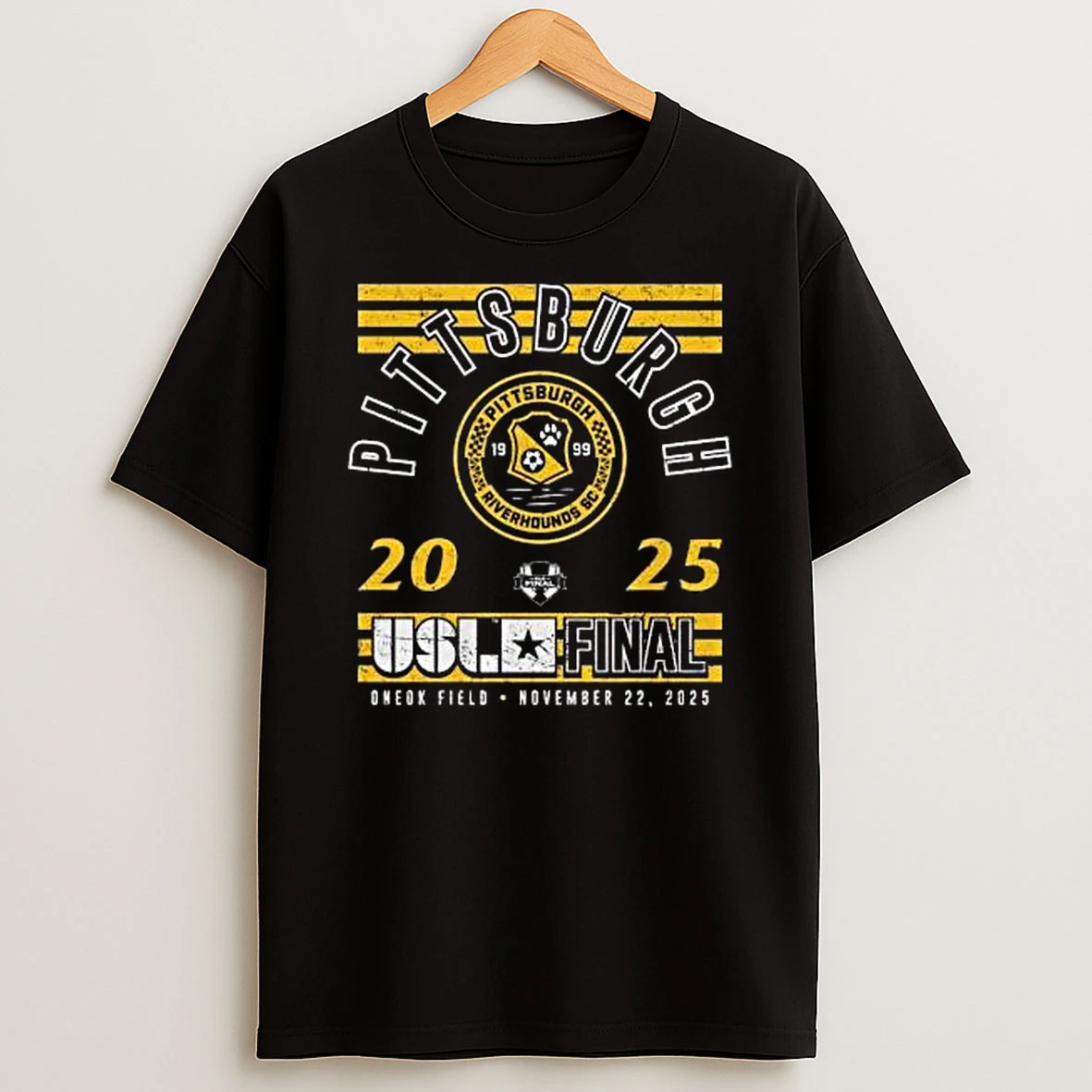 Pittsburgh Riverhounds Sc 2025 Usl Championship Final Shirts