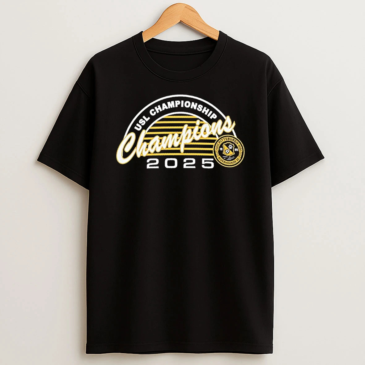 Pittsburgh Riverhounds Sc Usl Championship Champions 2025 Shirts